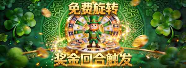 爱尔兰精灵游戏免费旋转与奖金回合触发特效画面